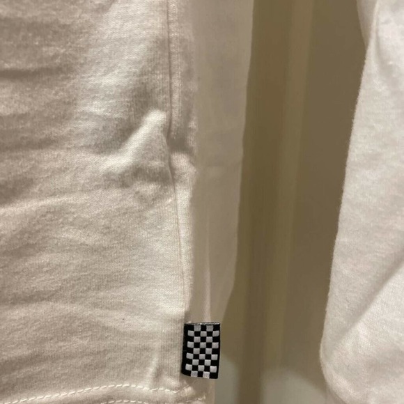 Vans Original Checkerboard Long Sleeve Cotton Sz S - Picture 3 of 9